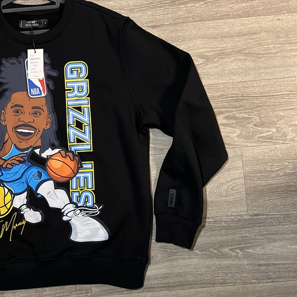 Pro Standard Ja Morant Grizzlies Crewneck Sweater - Picture 9 of 15